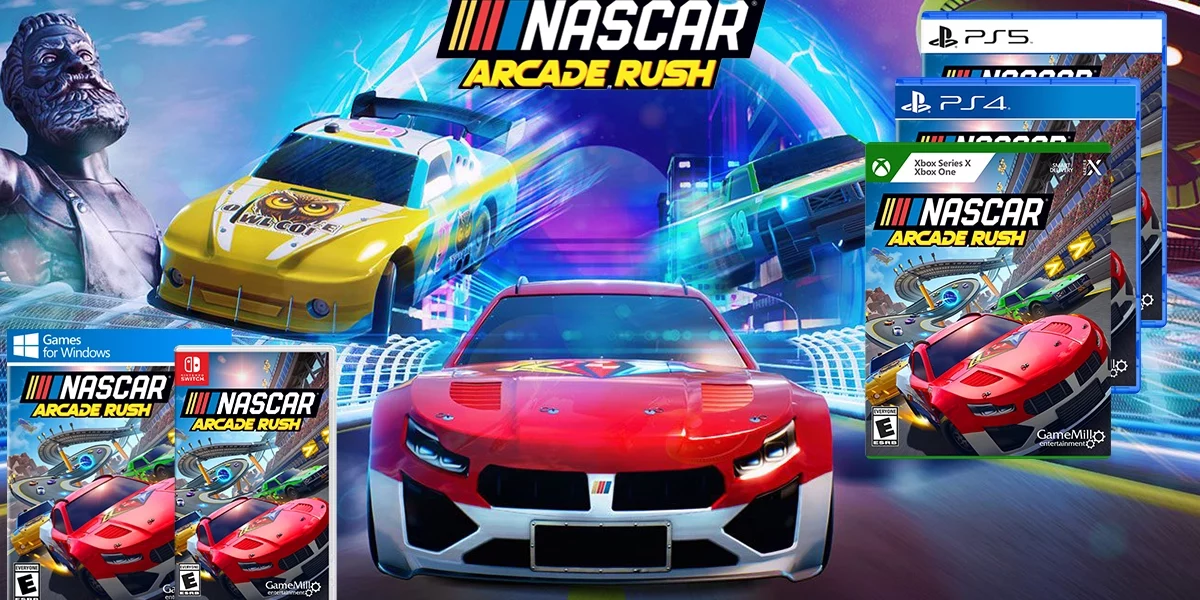 NASCAR Arcade Rush ประกาศลง PS5 ,PS4 , Xbox Series X|S, PC , Nintendo Switch และ PC ผ่าน Steam